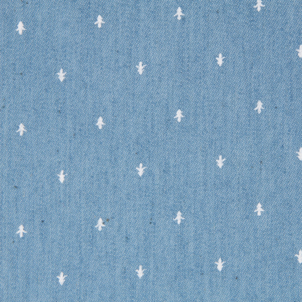 Chambray Denim Claro Geométrico - Ribes y Casals