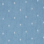 Chambray Denim Claro Geométrico - Ribes y Casals