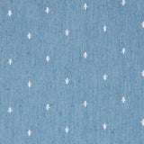 Chambray Denim Claro Geométrico - Ribes y Casals