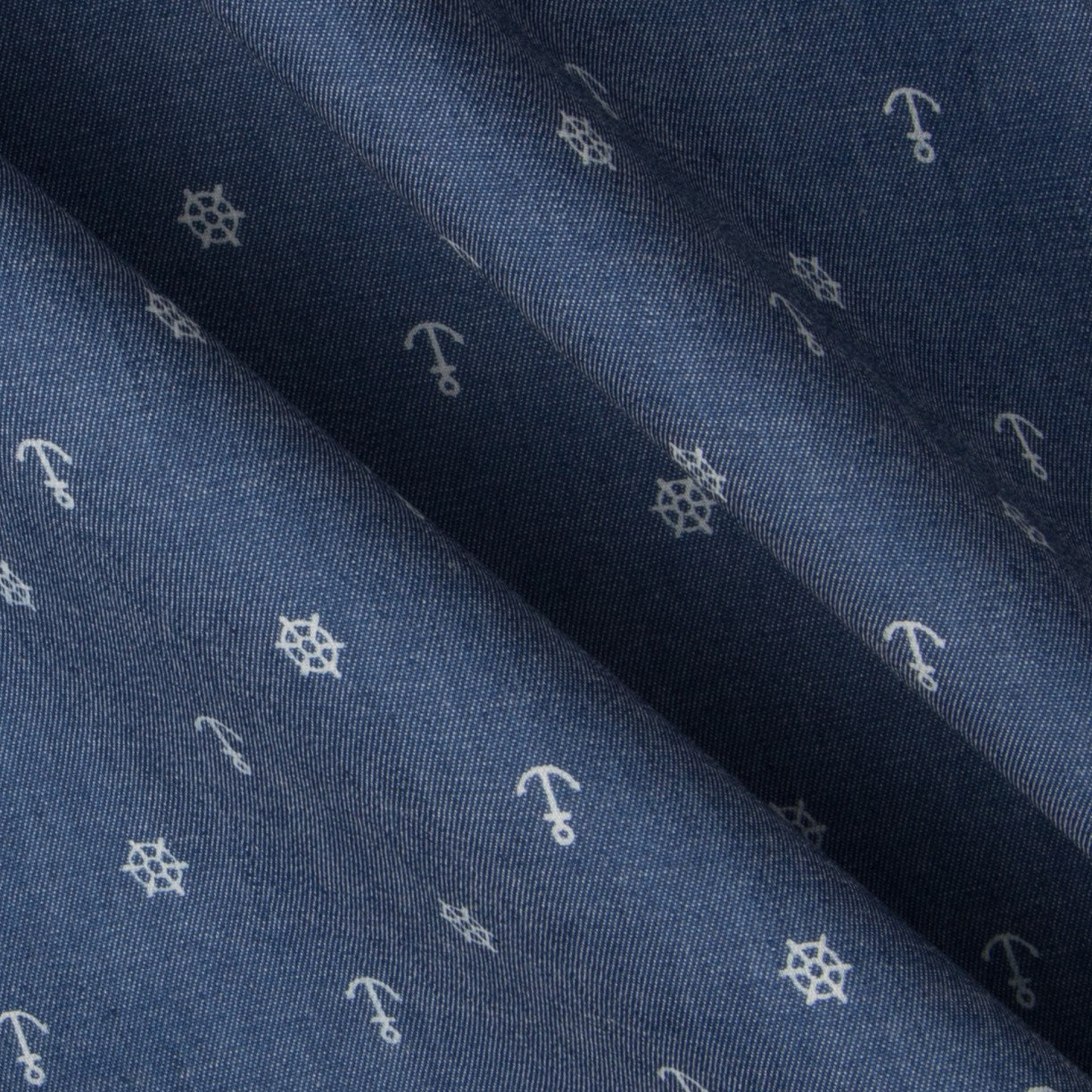 Chambray Denim Oscuro Marinero - Ribes y Casals