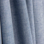 Chambray Algodón-Lino Espiga Azul - Ribes y Casals