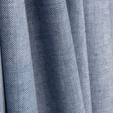 Chambray Algodón-Lino Espiga Azul - Ribes y Casals