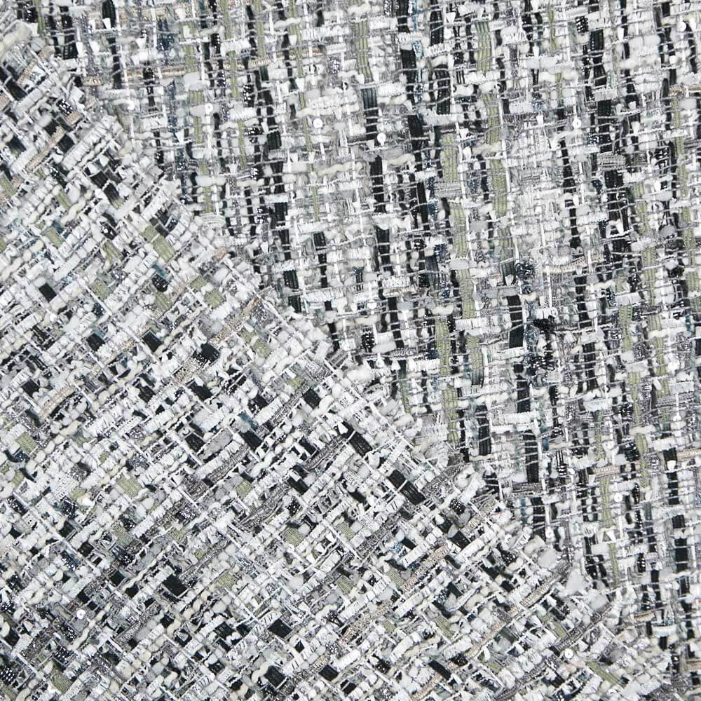 Tweed Lana Gris Lurex - Ribes y Casals