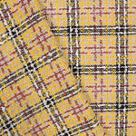 Tweed Lana Cuadro Amarillo Bicolor - Ribes y Casals