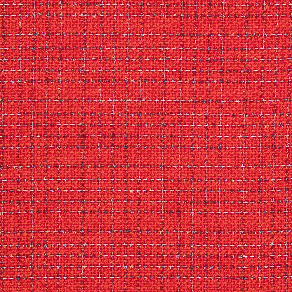 Tweed Lana Lurex Rojo - Ribes y Casals