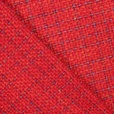 Tweed Lana Lurex Rojo - Ribes y Casals