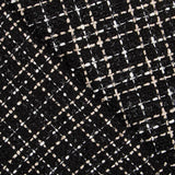 Tweed Lana Lurex Negro - Ribes y Casals