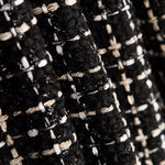 Tweed Lana Lurex Negro - Ribes y Casals