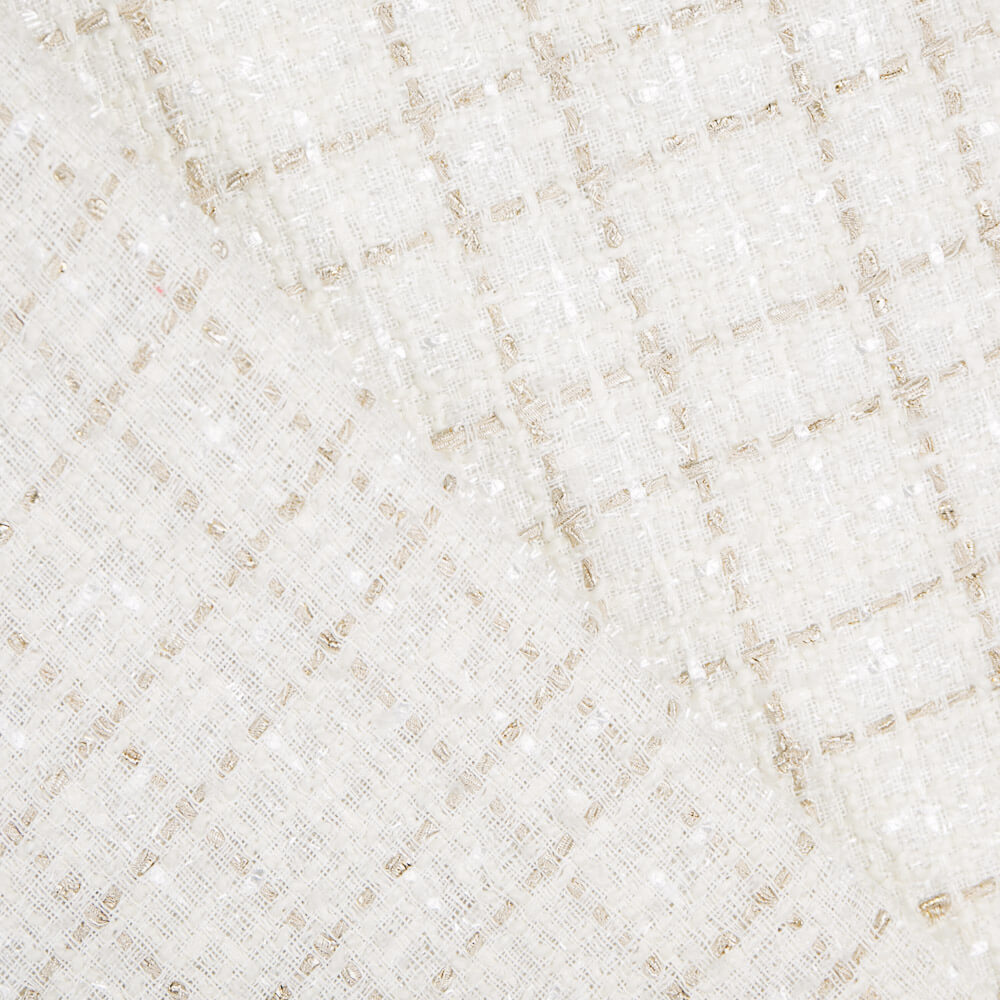 Tweed Lurex Lana Crudo - Ribes y Casals