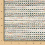 Tweed Listado Verde Botella Lamé - Ribes y Casals