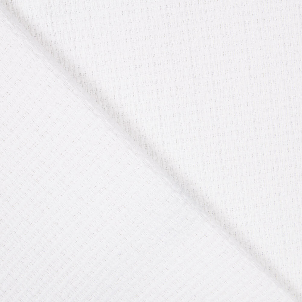 Tela Tweed Blanco - Ribes y Casals