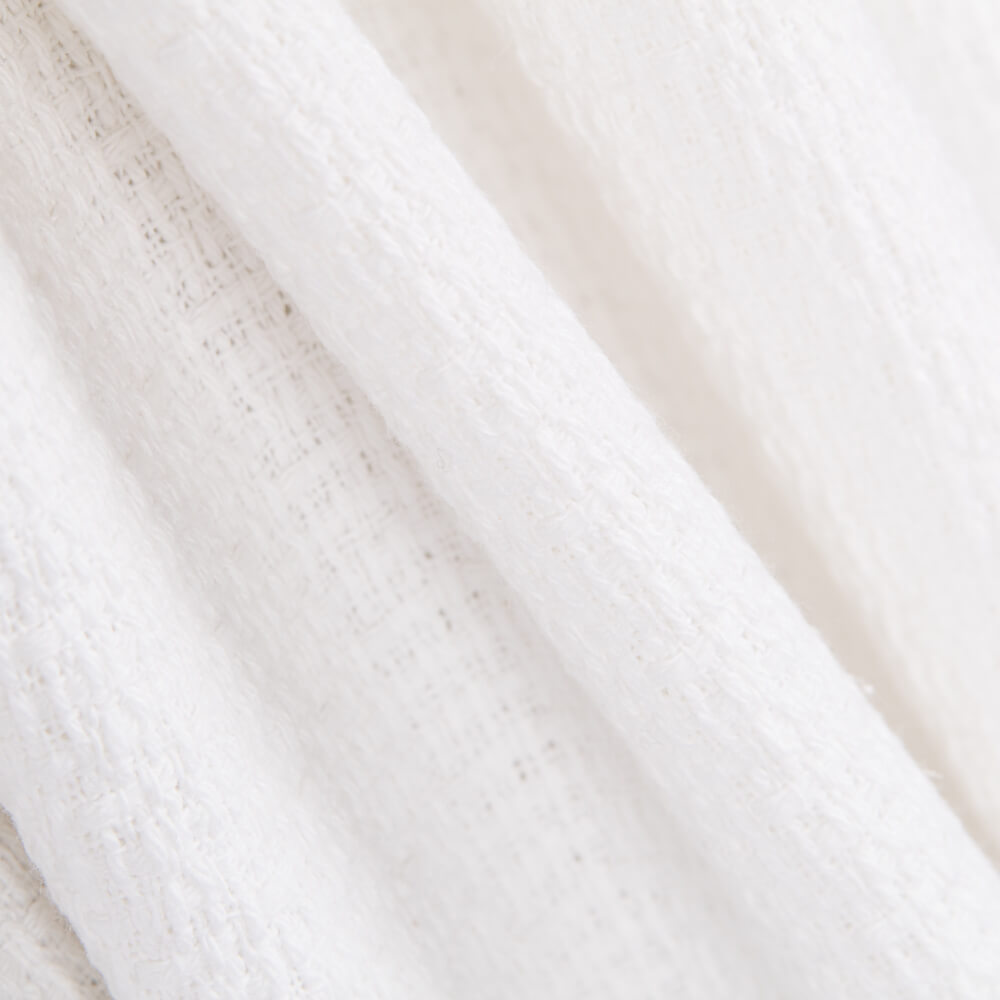 Tela Tweed Blanco - Ribes y Casals