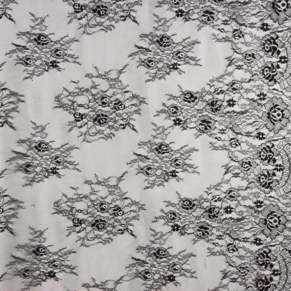 Encaje Chantilly Negro - Ribes y Casals
