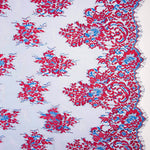 Encaje Chantilly Bicolor Azul-Fucsia - Ribes y Casals