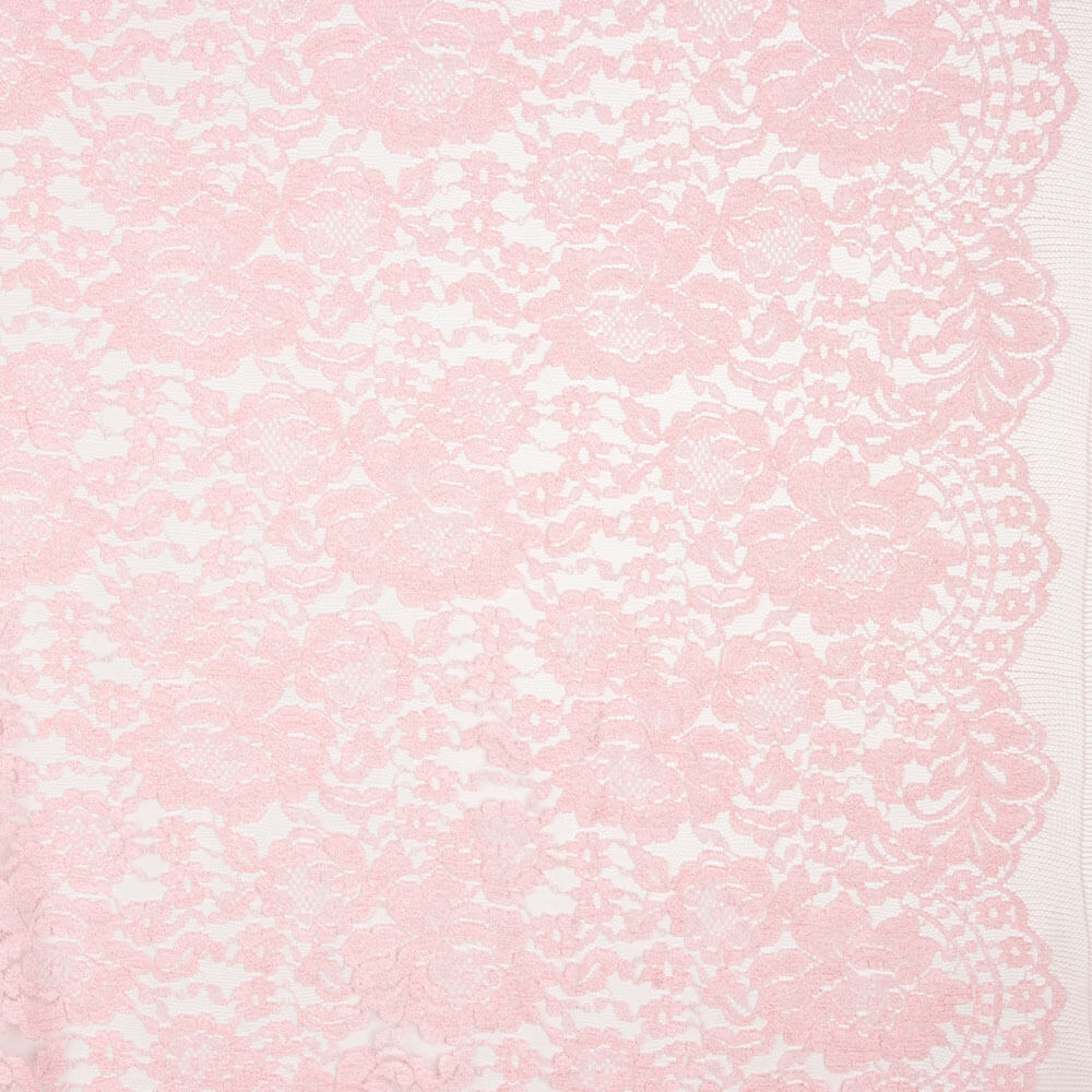 Encaje Chantilly Rosa Claro - Ribes y Casals