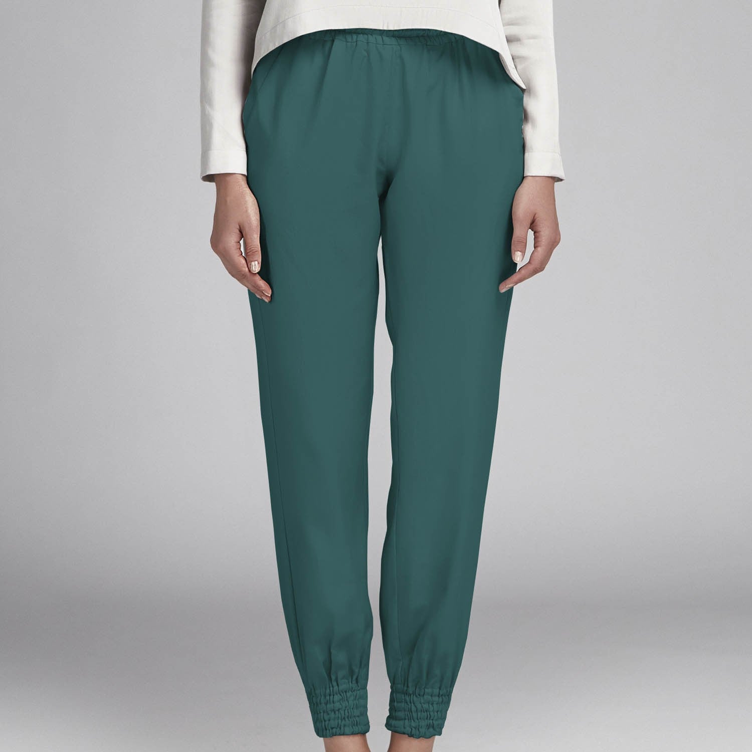 Charmeuse Spandex Petróleo - Ribes y Casals