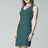 Charmeuse Spandex Petróleo - Ribes y Casals