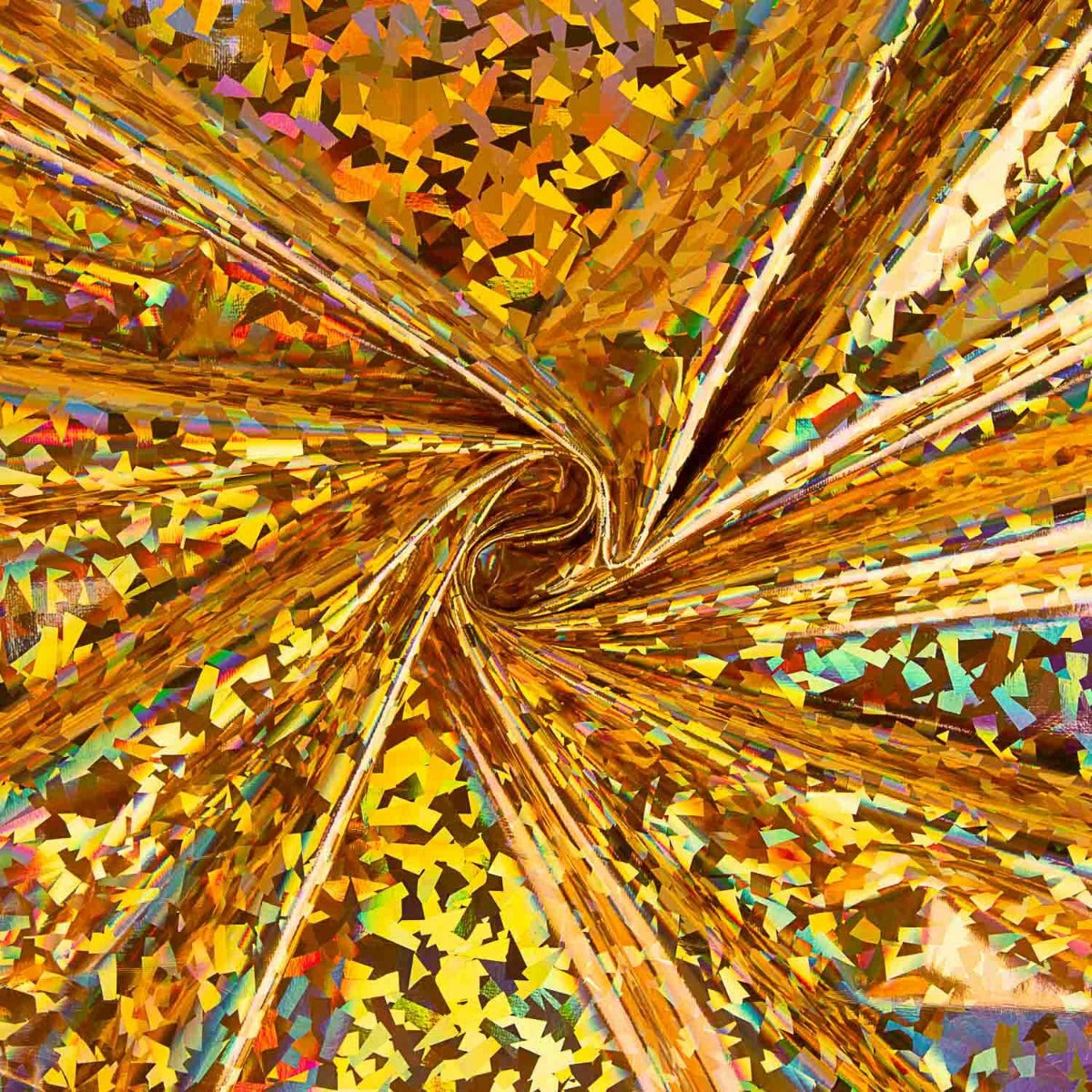 Vinilo Charol Holográfico Diamante Oro - Ribes y Casals