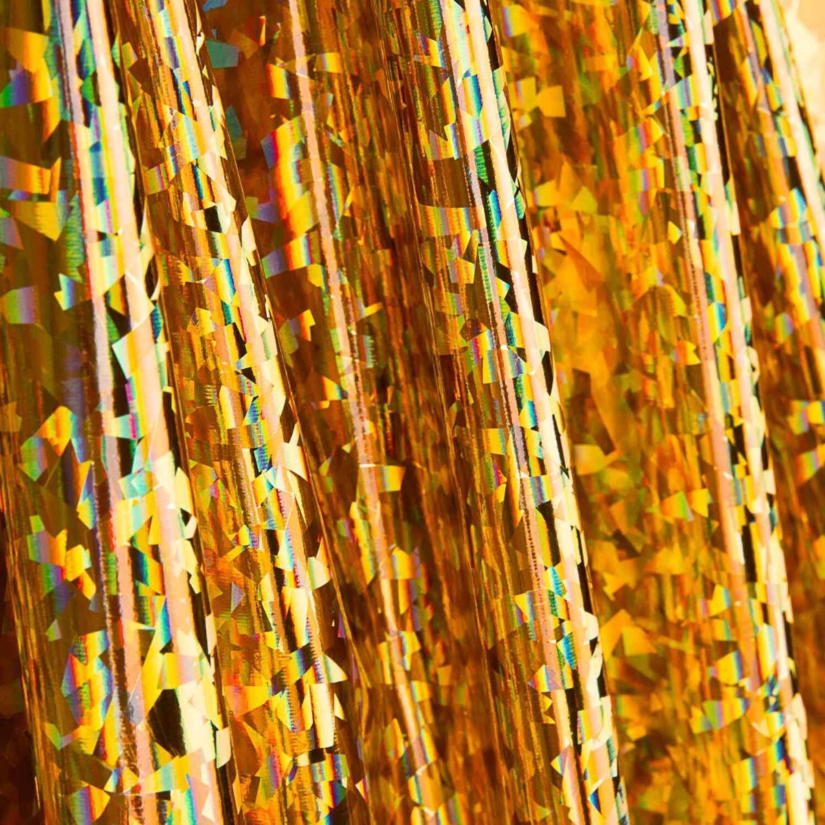 Vinilo Charol Holográfico Diamante Oro - Ribes y Casals