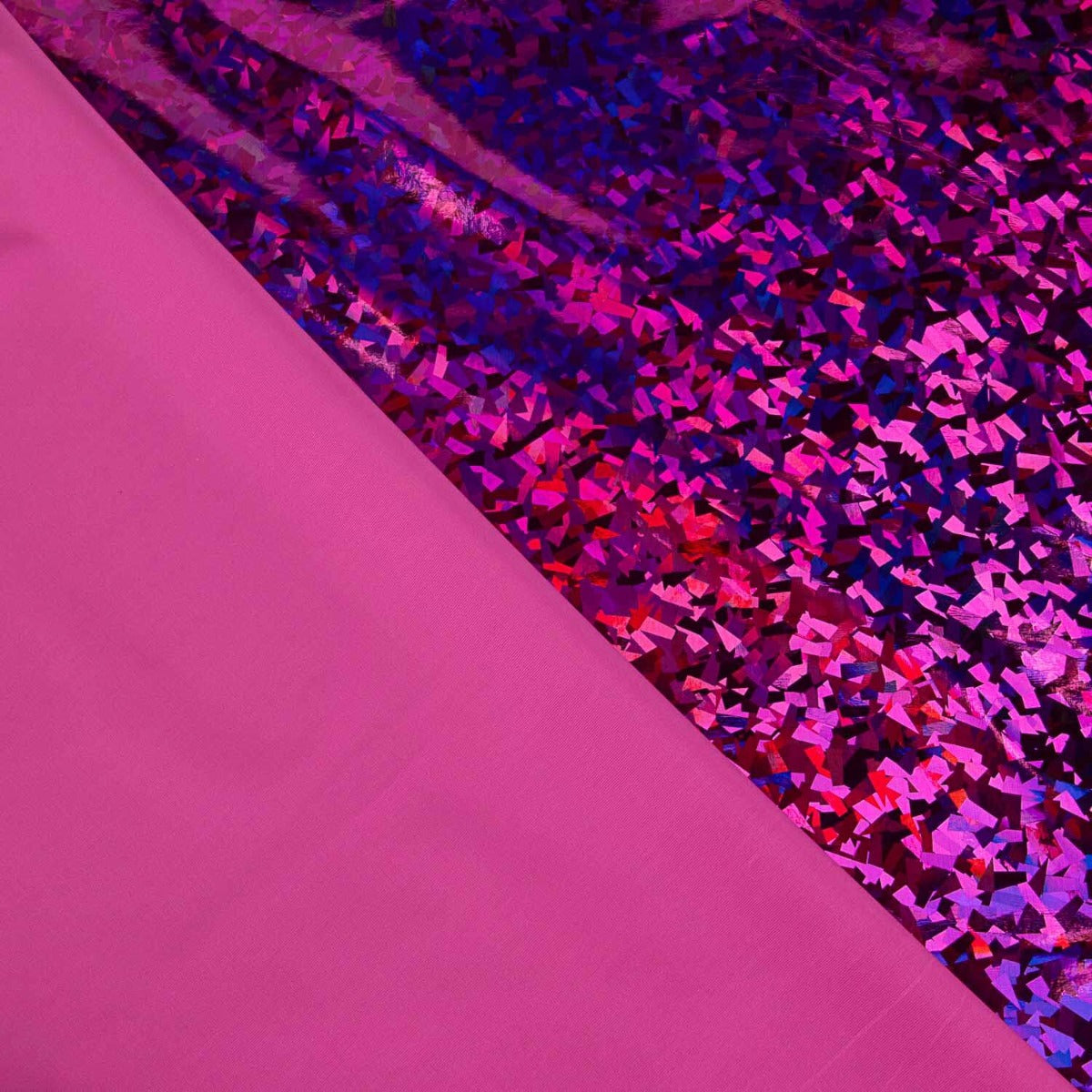 Vinilo Charol Holográfico Diamante Fucsia - Ribes y Casals