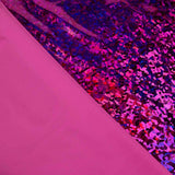 Vinilo Charol Holográfico Diamante Fucsia - Ribes y Casals