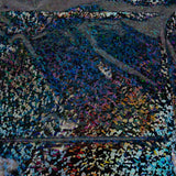 Vinilo Charol Holográfico Diamante Negro - Ribes y Casals