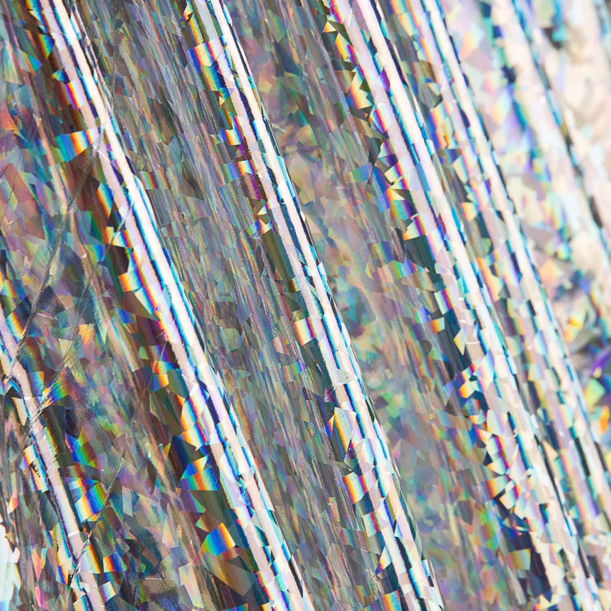 Vinilo Charol Holográfico Diamante Plata - Ribes y Casals