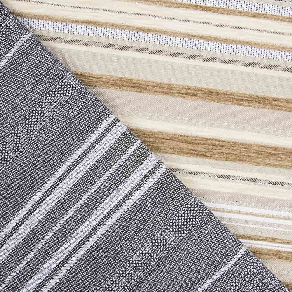 Chenilla Listado Beige - Ribes y Casals