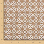 Chenilla Tapicería Geométrico Camel - Ribes y Casals