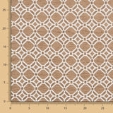 Chenilla Tapicería Geométrico Camel - Ribes y Casals