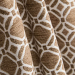 Chenilla Tapicería Geométrico Camel - Ribes y Casals