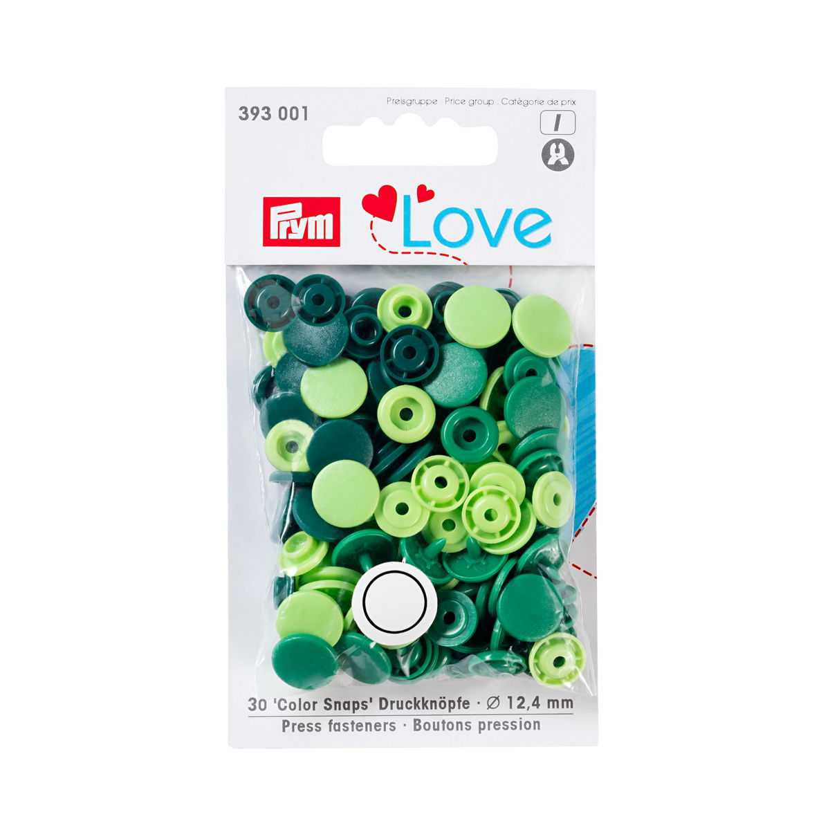 Cierre Snaps Prym Love 393001 - Ribes y Casals