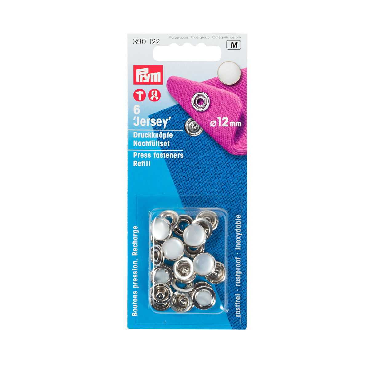Cierres Jersey 12mm Prym 390117 - Ribes y Casals