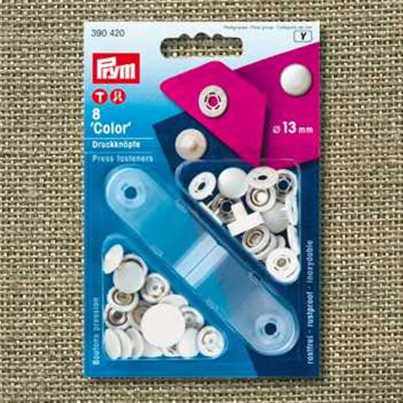 Cierres Presión Remachados Blanco - Ribes y Casals