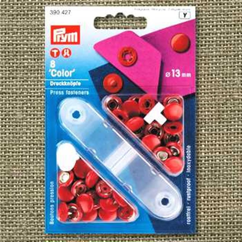 Cierres Presión Remachados Rojos - Ribes y Casals