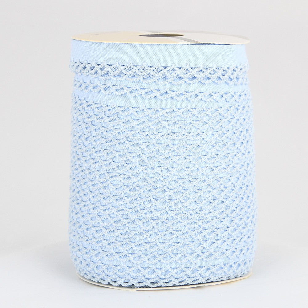 Cinta Bies Decor 12mm Celeste - Ribes y Casals