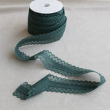 Cinta Bies Encaje Verde 53mm - Ribes y Casals