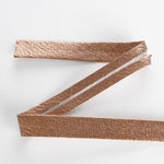 Cinta Bies Lamé Cobre 18mm - Ribes y Casals