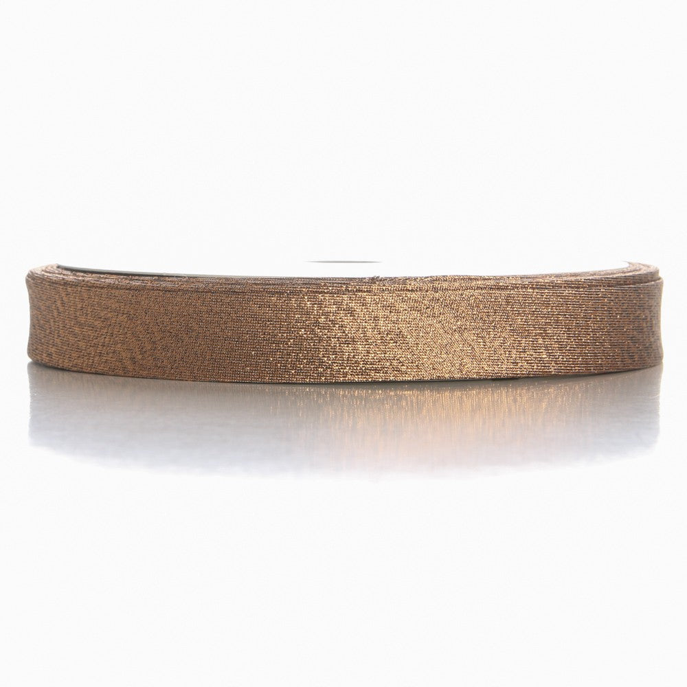 Cinta Bies Lamé Cobre 18mm - Ribes y Casals