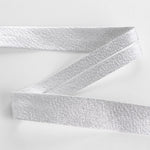 Cinta Bies Lamé Plata 30mm - Ribes y Casals