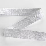 Cinta Bies Lamé Plata 30mm - Ribes y Casals