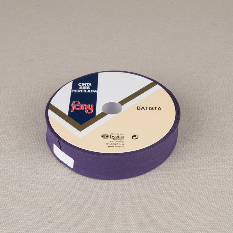 Cinta Bies Morada 30mm - Ribes y Casals