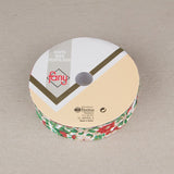 Cinta Bies Navidad Blanca 30cm - Ribes y Casals