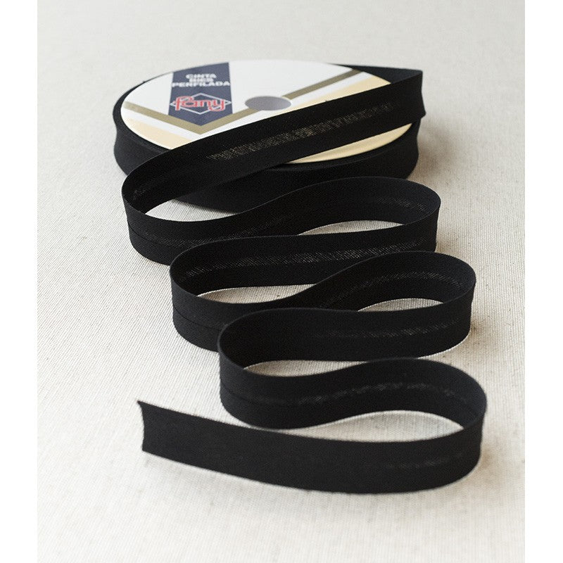 Cinta Bies Negra 30mm - Ribes y Casals