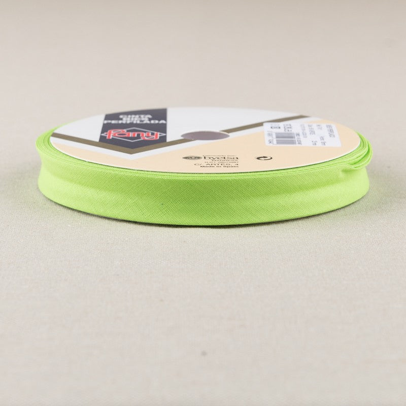 Cinta Bies Pistacho 18mm - Ribes y Casals