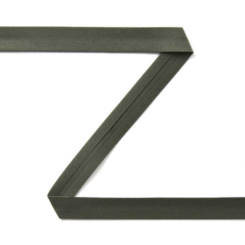 Cinta Bies Verde Kaki 18mm - Ribes y Casals