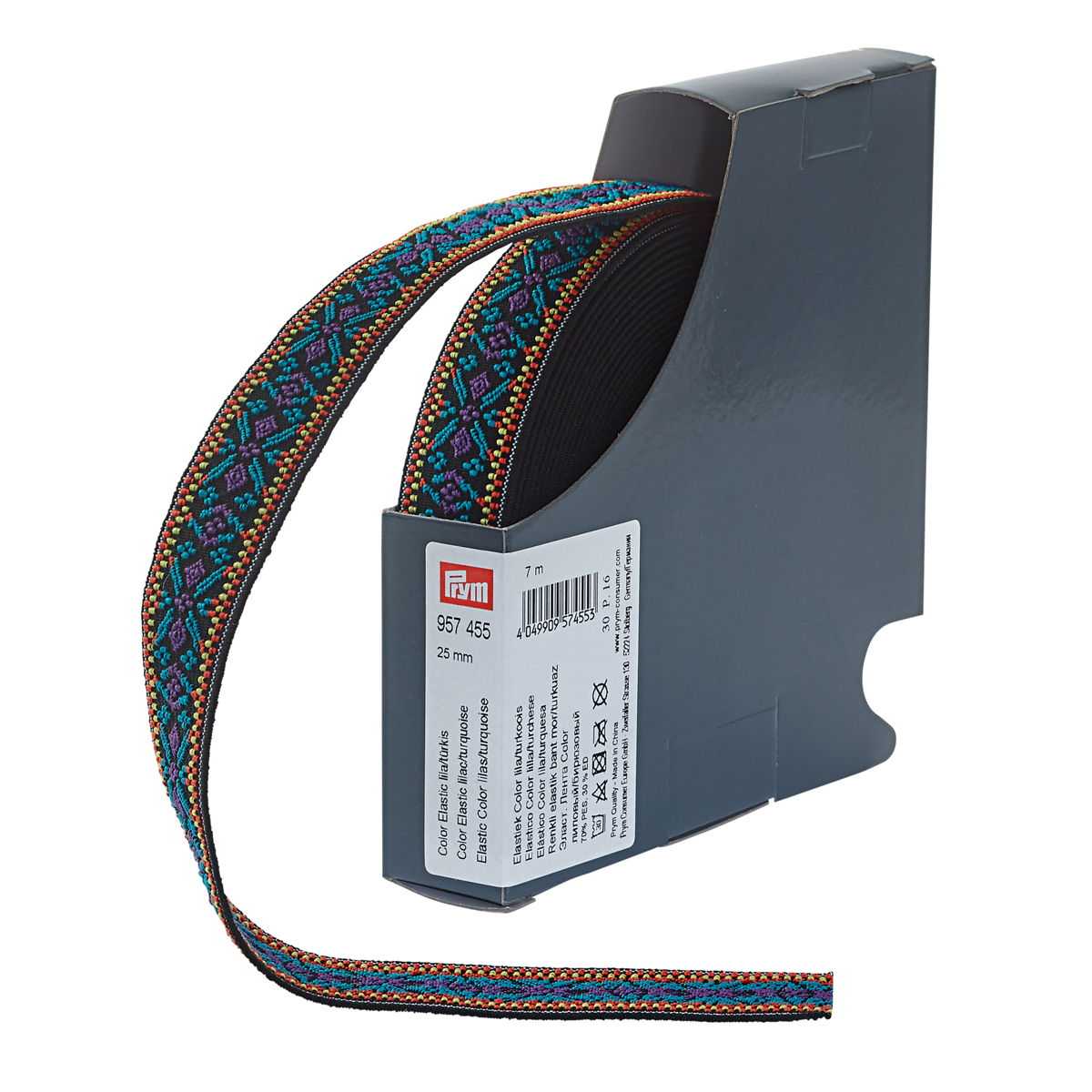 Cinta Elástica Fantasía 25mm Prym 957455 - Ribes y Casals