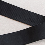 Cinta Elástica Negra 22mm - Ribes y Casals