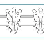 Cinta Fruncidora Triplec 79 Beige - Ribes y Casals