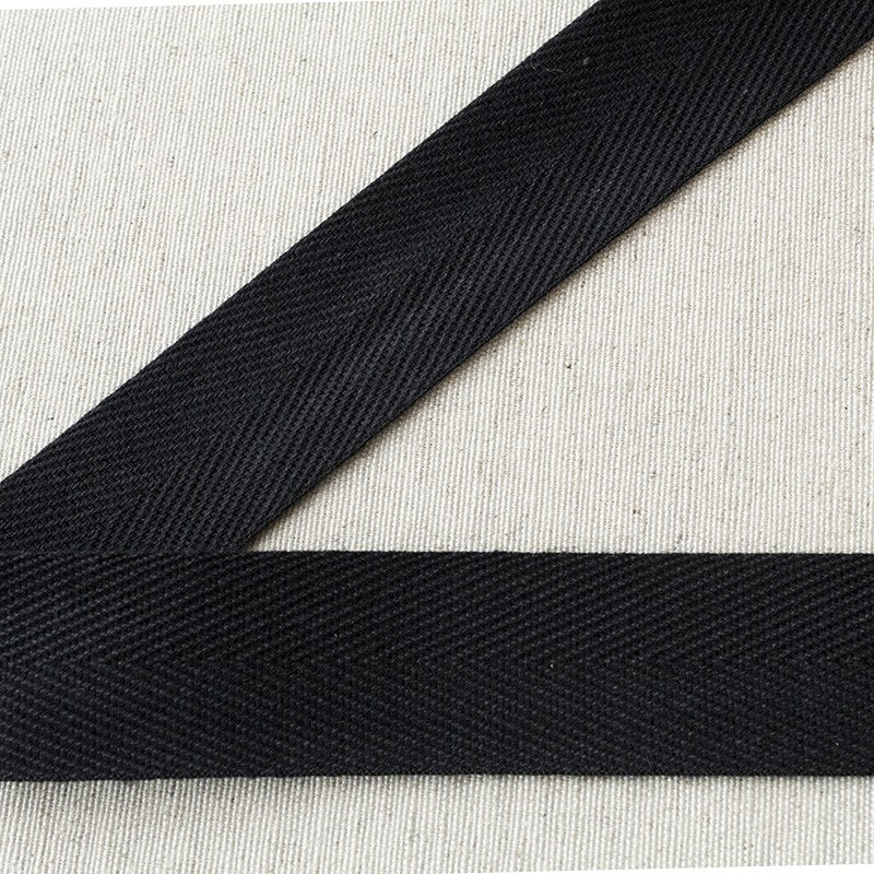 Cinta Mochila Negra 25mm - Ribes y Casals